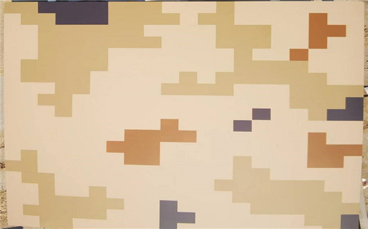 武威荒漠迷彩漆喷涂